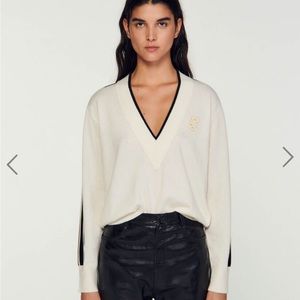 Sandro Wool and cashmere sweater